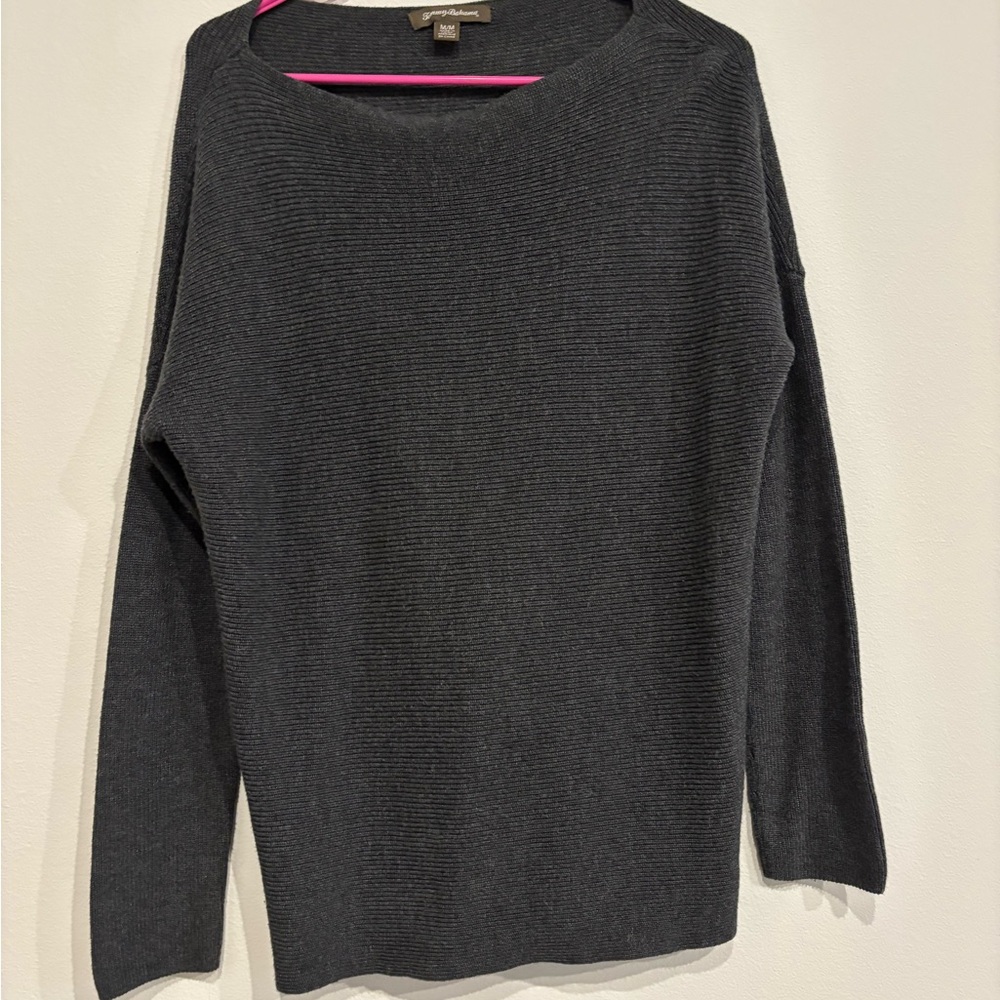 Tommy bahama tunic sweater medium gray